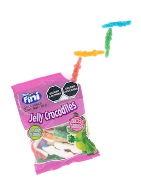 Gomitas Fini Jelly Crocodiles con 90 g
