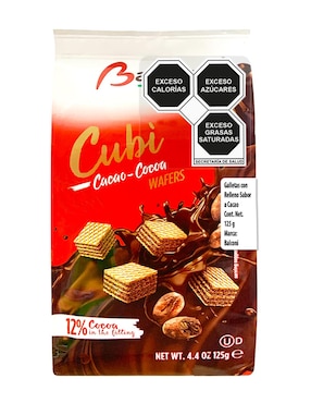 Galletas De Cacao Balconi Cubi