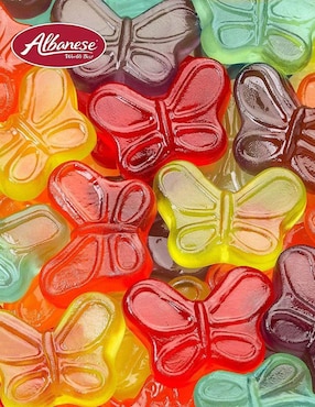 Gomita de grenetina Albanese Mini Gummi Butterflies con 100 g