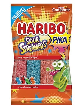 Gomitas Haribo Sour Streamers Pika 127 G