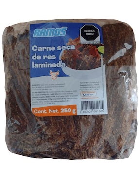 Carne Seca De Res Laminada Carnes Ramos 250 G