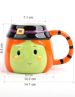 Taza americana Bespirit Bruja 2 piezas