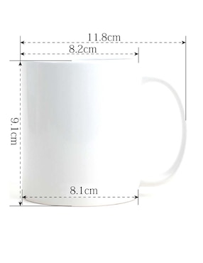 Taza navideña americana Bespirit 3 piezas