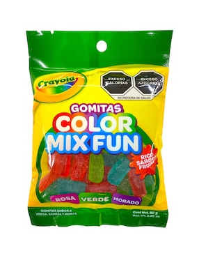 Imagen de producto Gomitas Crayola con 80 g