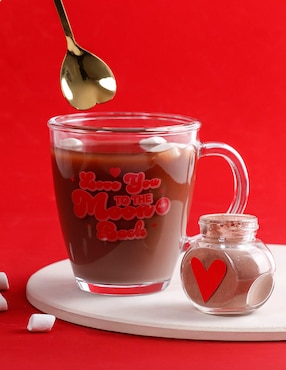 Taza americana Bespirit San Valentín Forever Yours 3 piezas