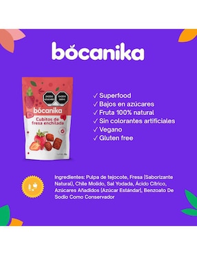 Gomitas enchiladas Bocanika Gomitas enchiladas picositas con 50 g