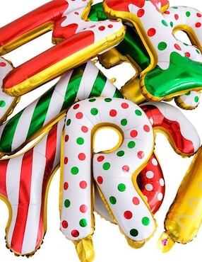 Globo metálico Muytu de Navidad