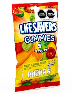 Gomitas Life Savers Salvavidas con 198 g