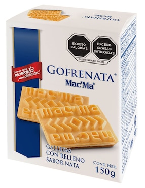 Galletas de nata Mac'Ma Gofrenata