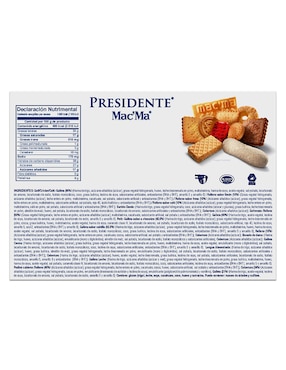 Galletas surtidas Mac'Ma Presidente