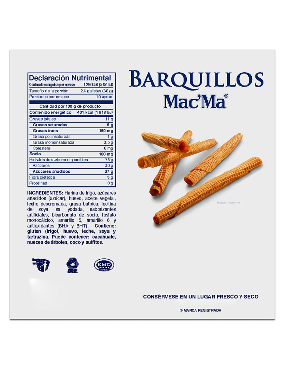 Galletas de vainilla Barquillos 2
