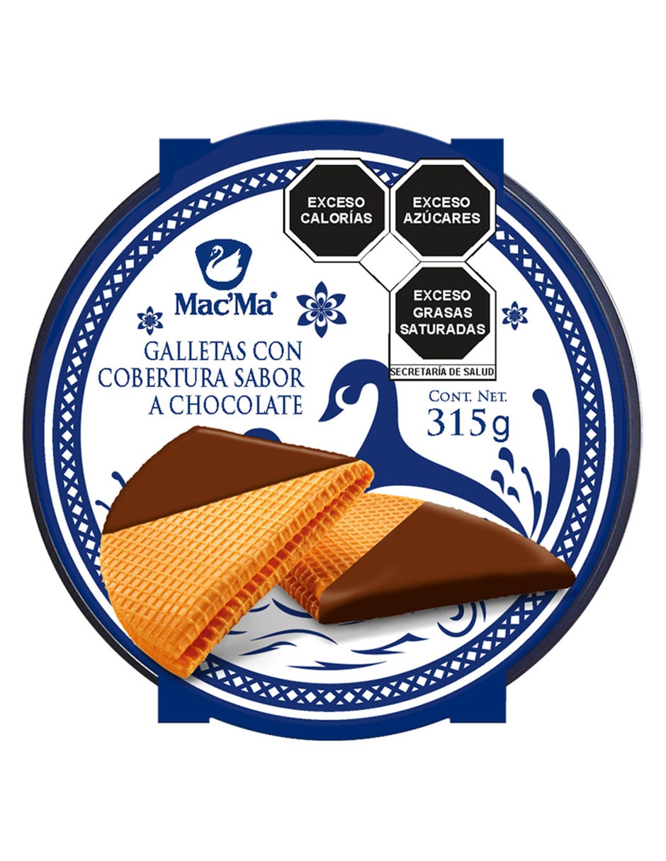 Galletas de chocolate Cisnes