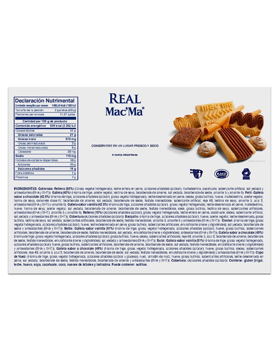 Galletas surtidas Real 2