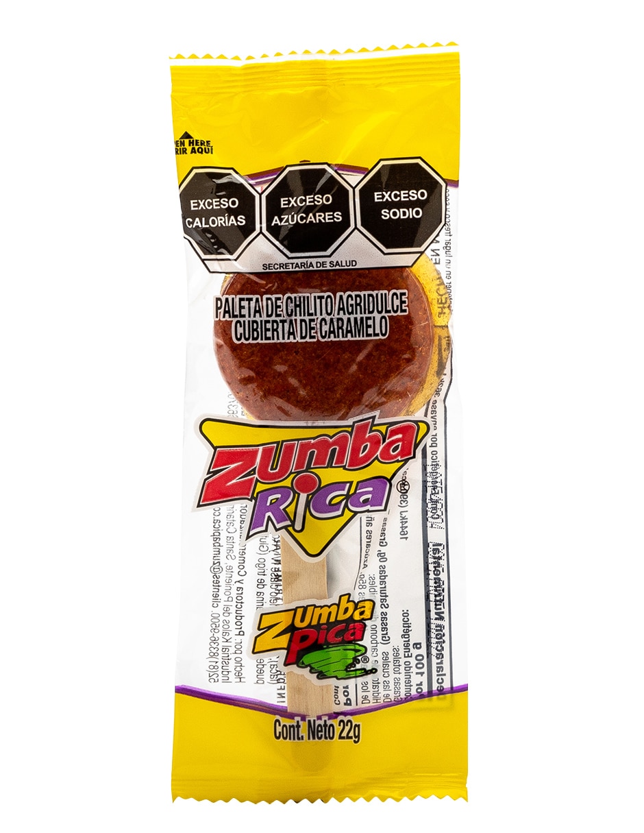 Paleta ZumbaRica