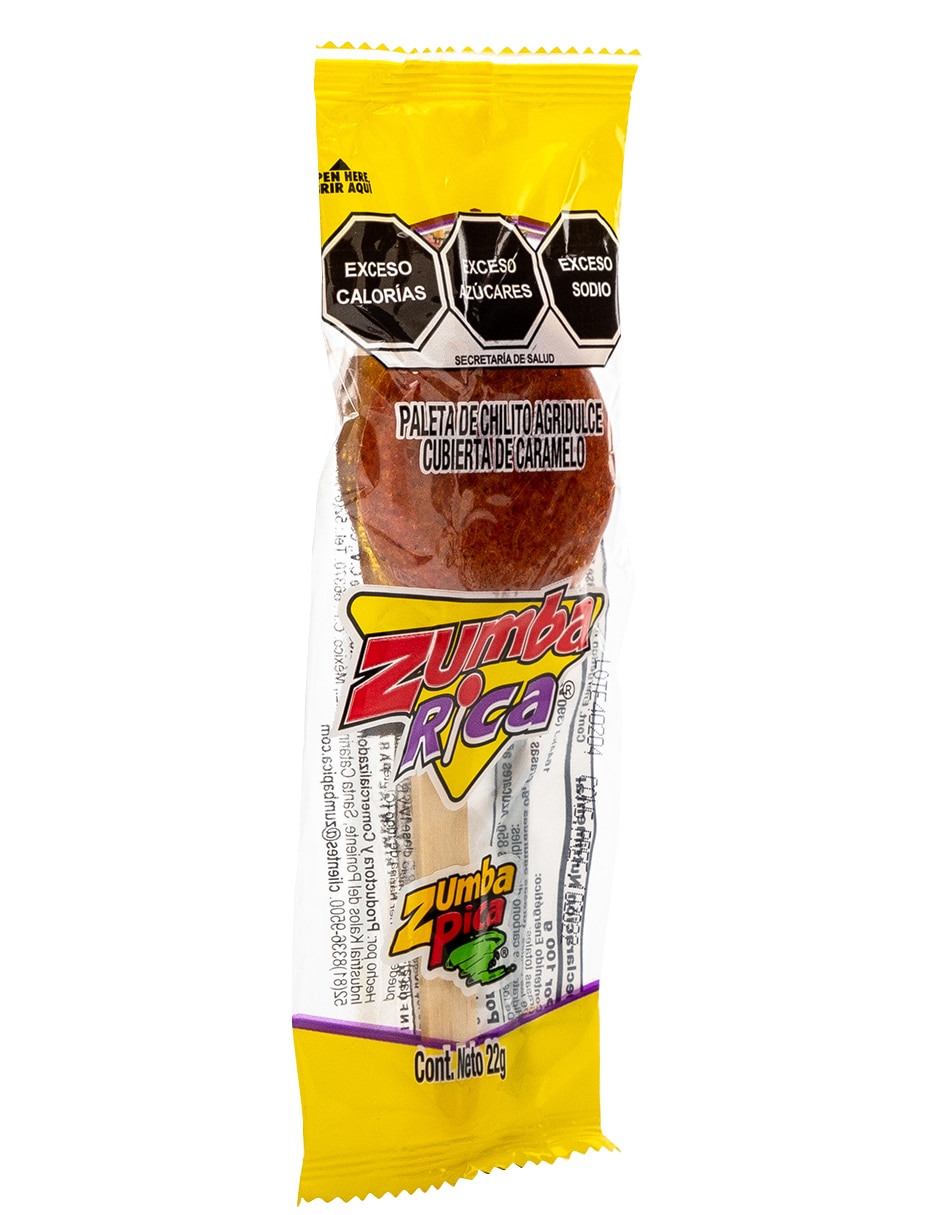 Paleta ZumbaRica 3