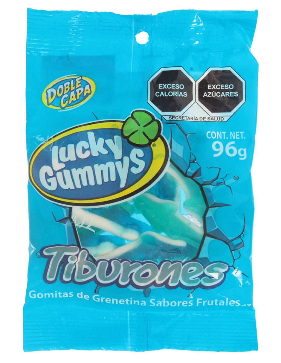 Gomita de grenetina Tiburones con 96 g