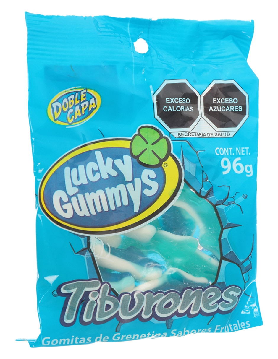 Gomita de grenetina Tiburones con 96 g 2