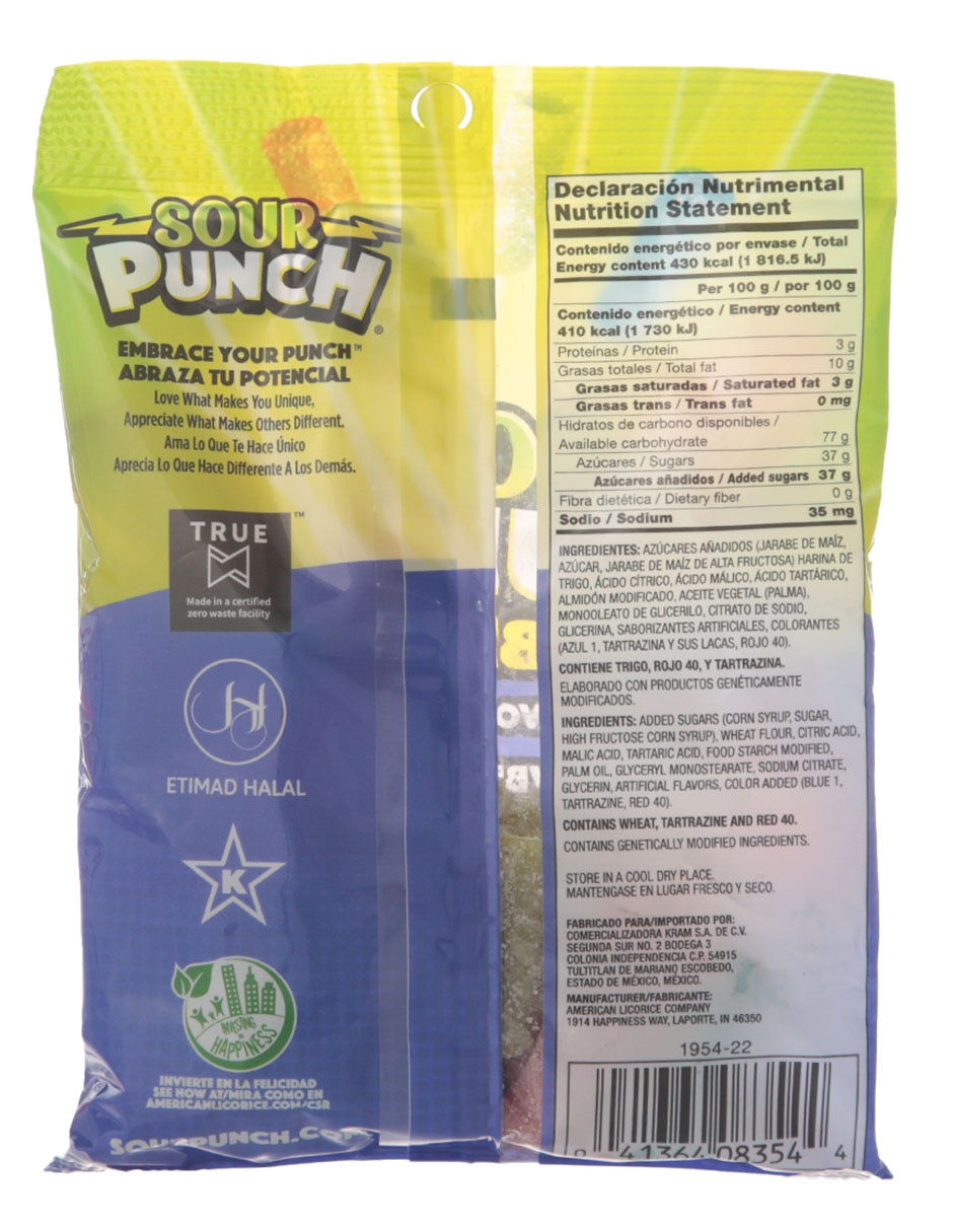 Gomitas Bites con 105 g 2