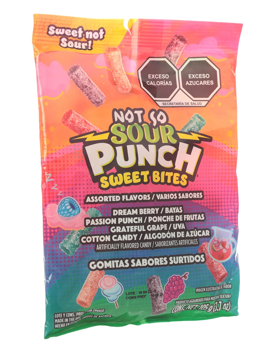 Gomitas Not so sweet bites con 105 g 2