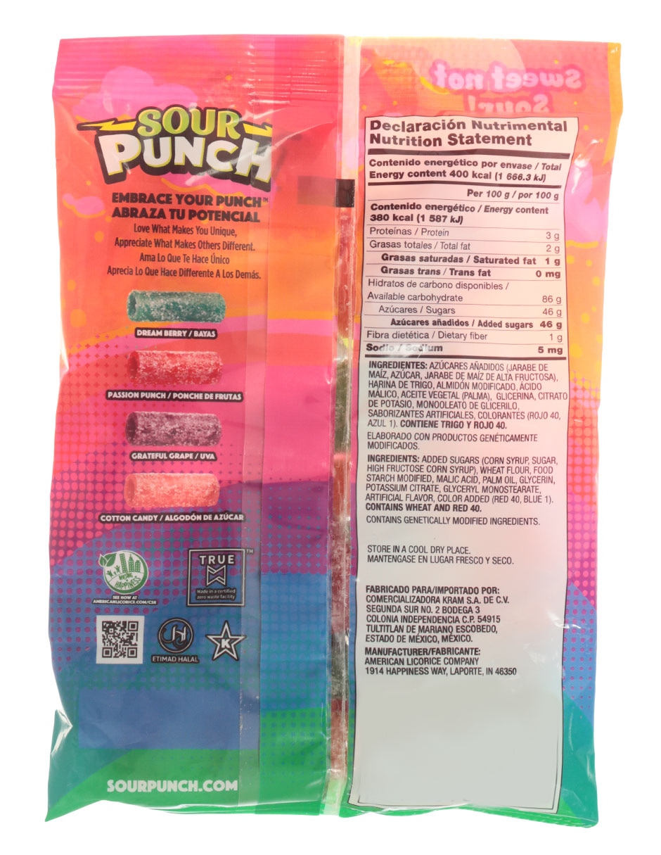 Gomitas Not so sweet bites con 105 g 3