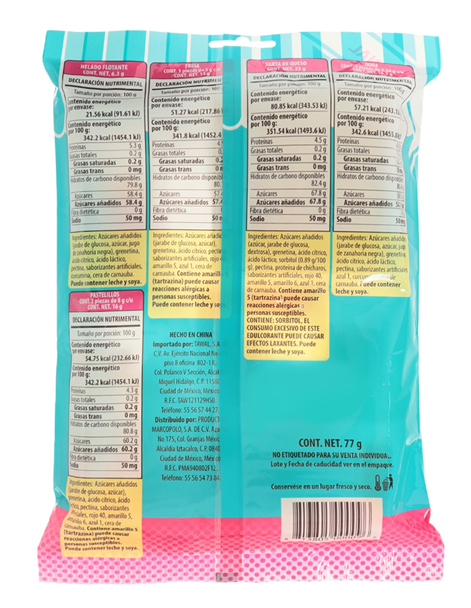 Gomitas Bakery Shoppe Bag con 77 g 3
