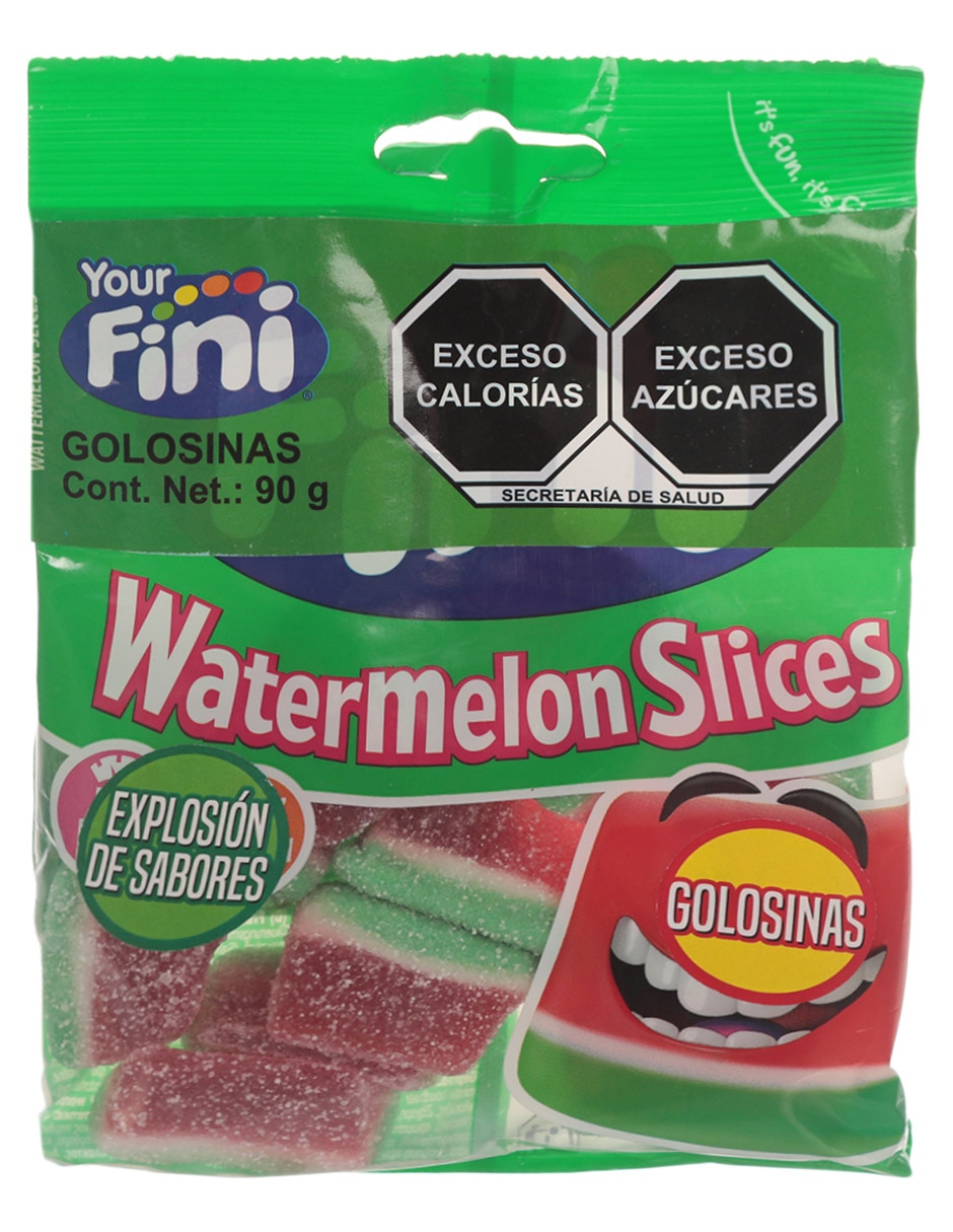 Gomitas Watermelon Slices con 90 g
