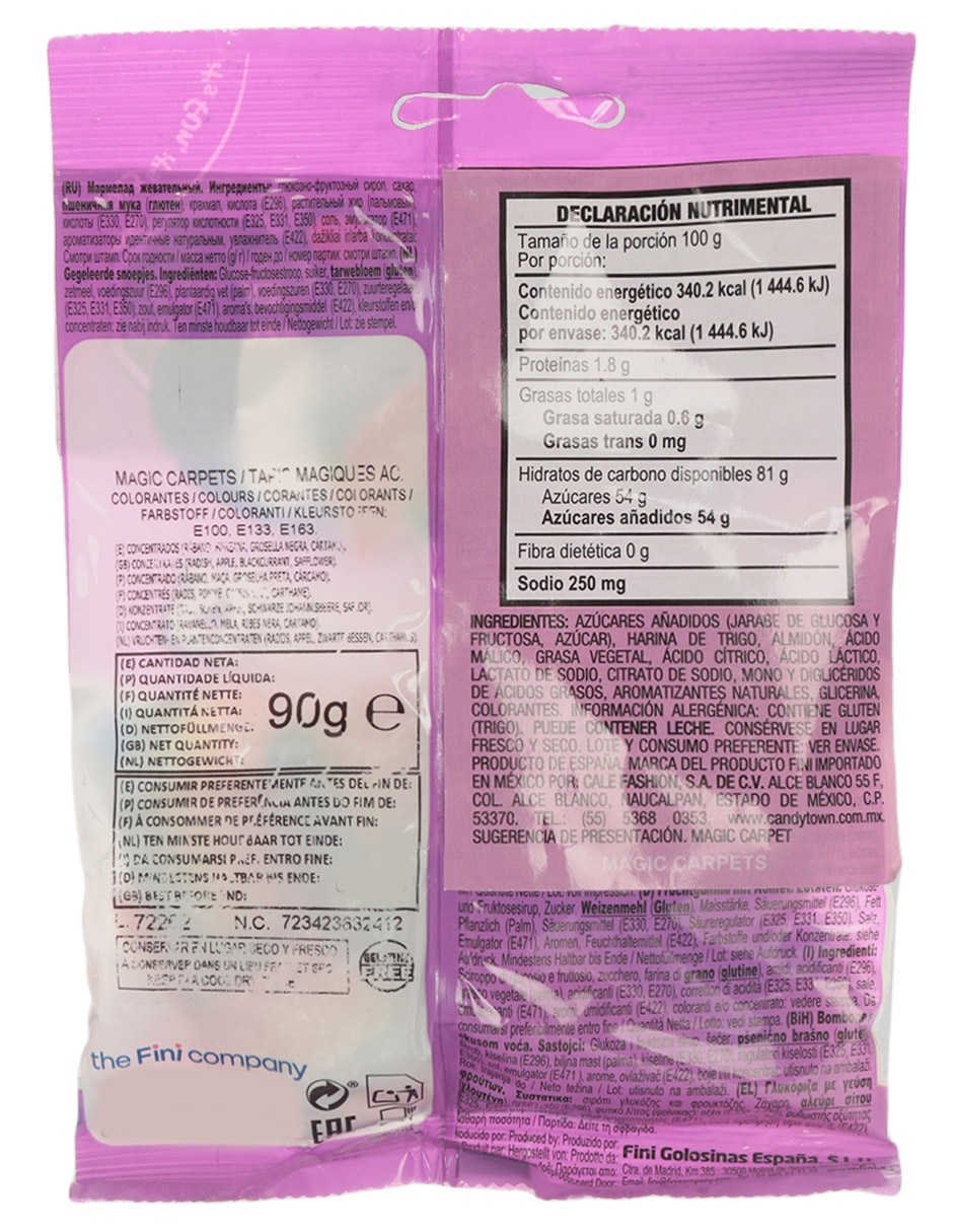 Gomitas Magic Carpets con 90 g 3