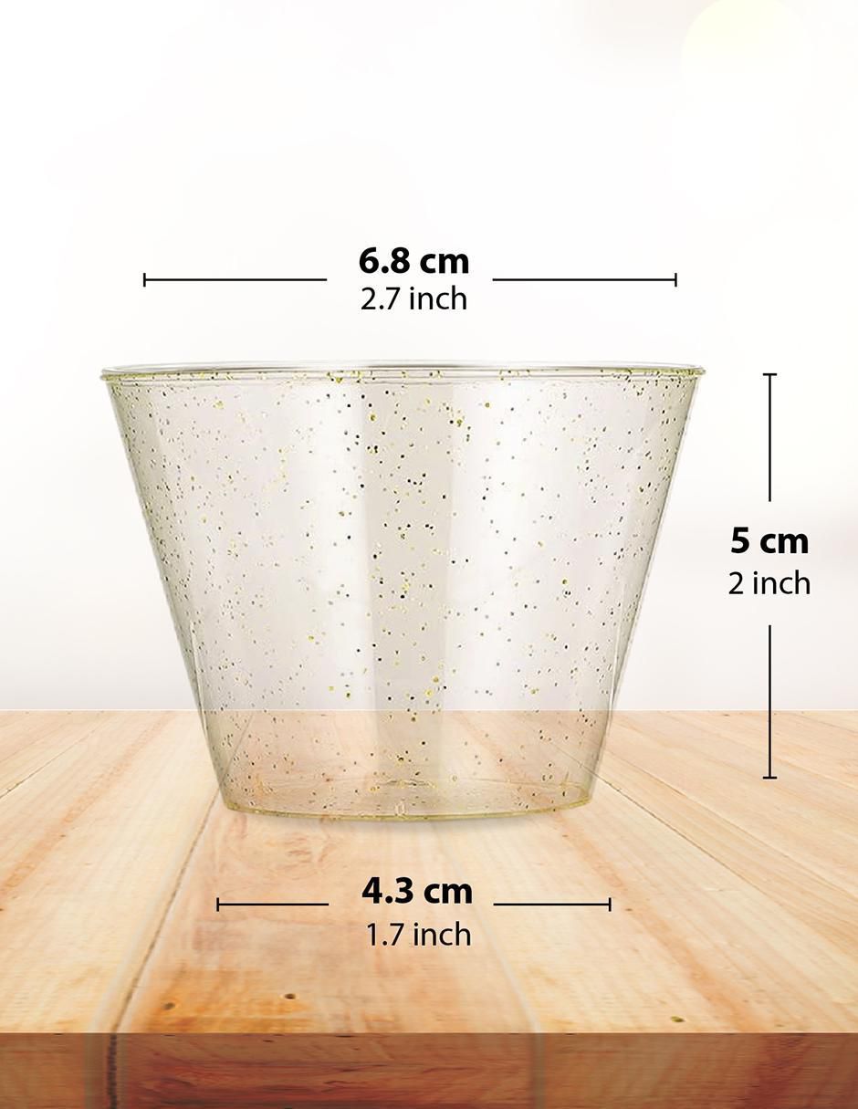Set vaso Doble Pack con 100 piezas 5