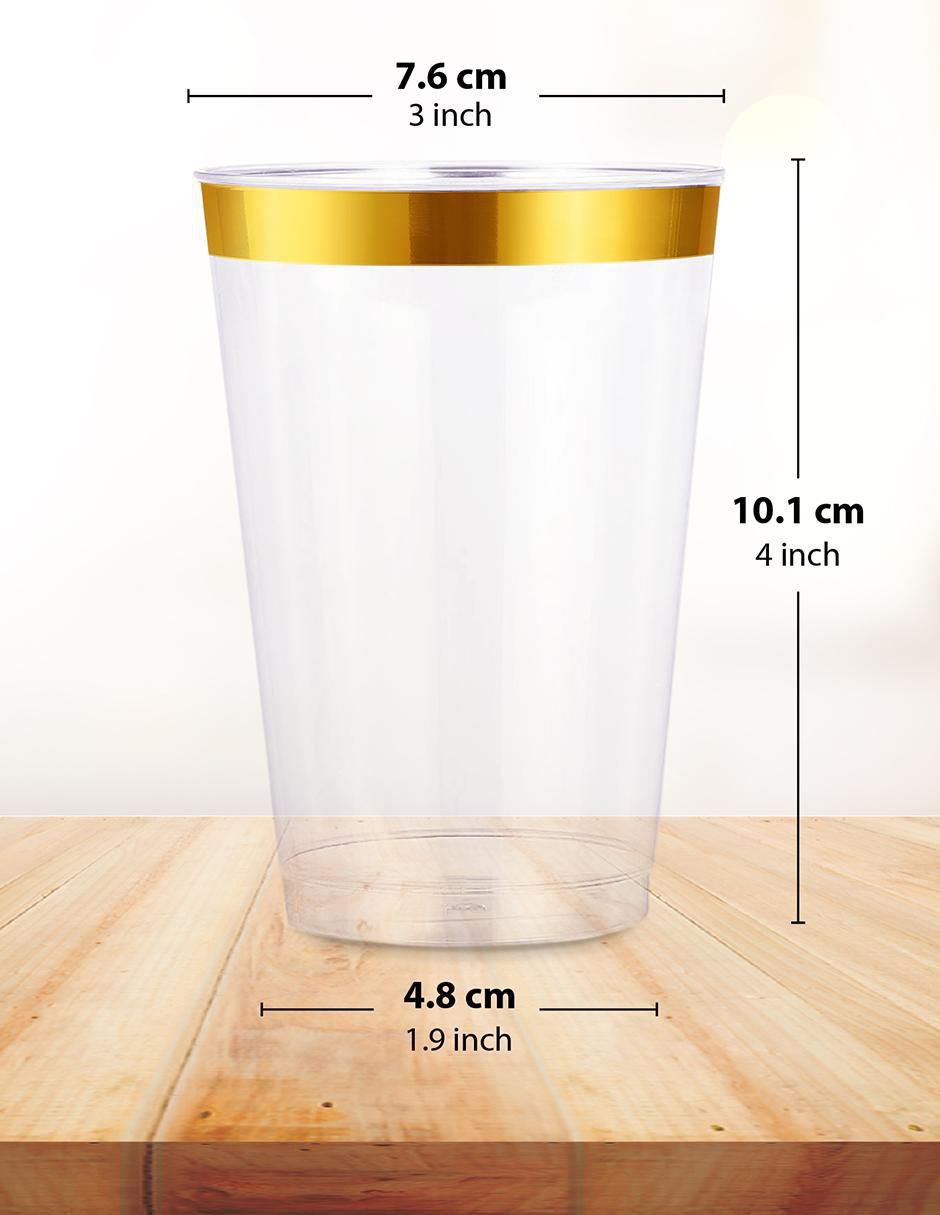 Set vaso Doble Pack Desechables Berry Hip con 100 piezas 3