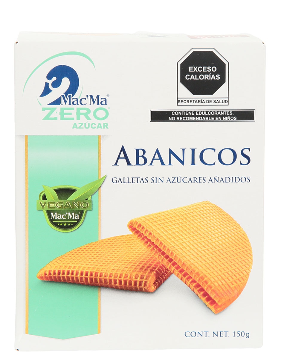 Galleta original Abanicos Zero Azúcar 3