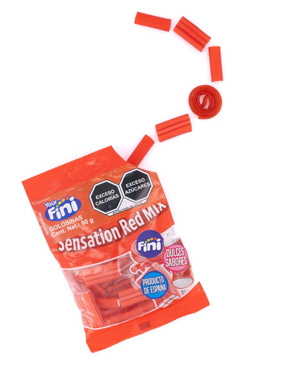 Gomitas Sensation Red Mix con 90 g 3