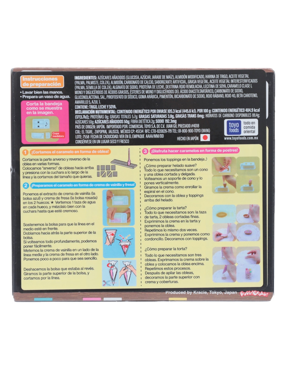 Gomitas Popin Cookin Cakes con 26 g 4