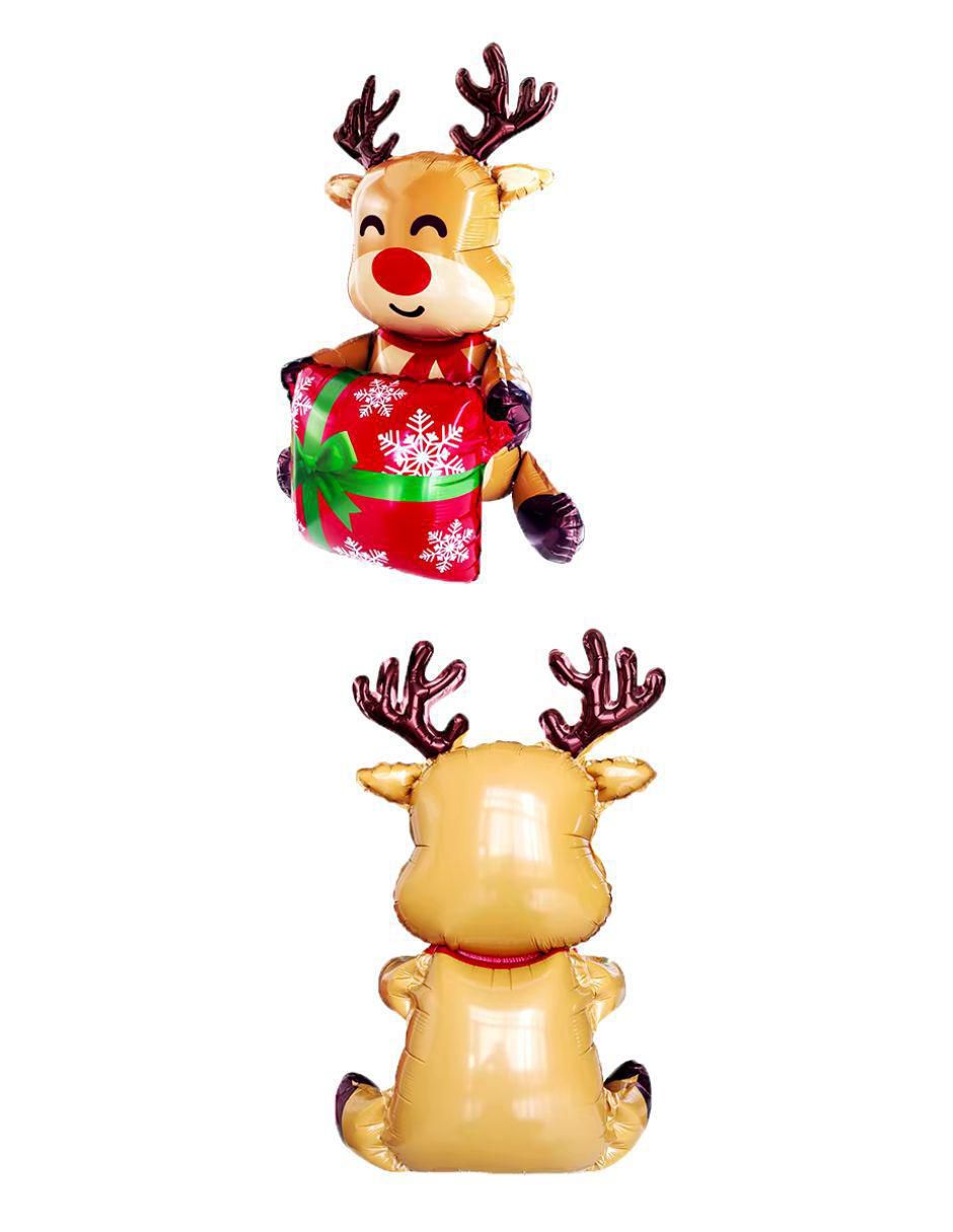 Globo metálico de Navidad 2