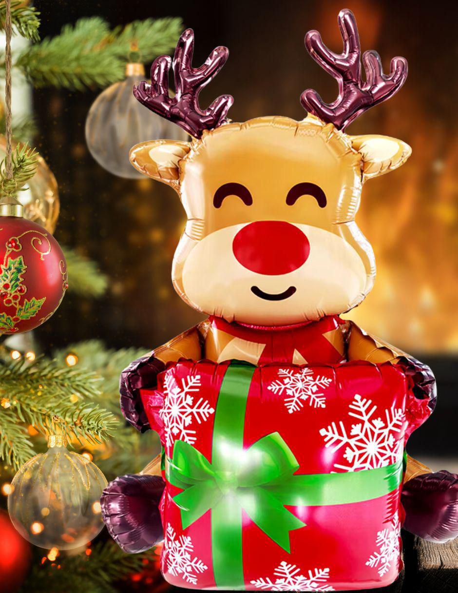 Globo metálico de Navidad 3