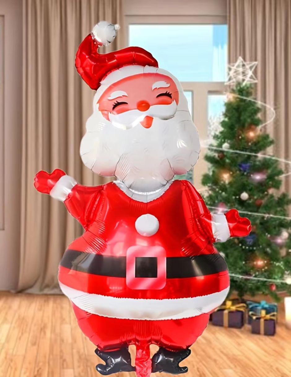 Globo metálico de Santa Claus 2