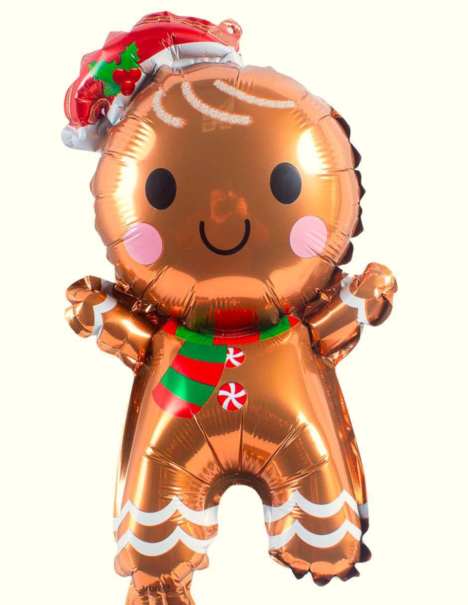 Set globo metálico de Navidad 3