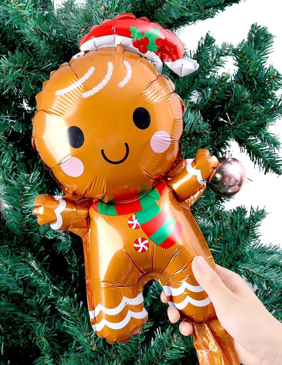 Set globo metálico de Navidad 5