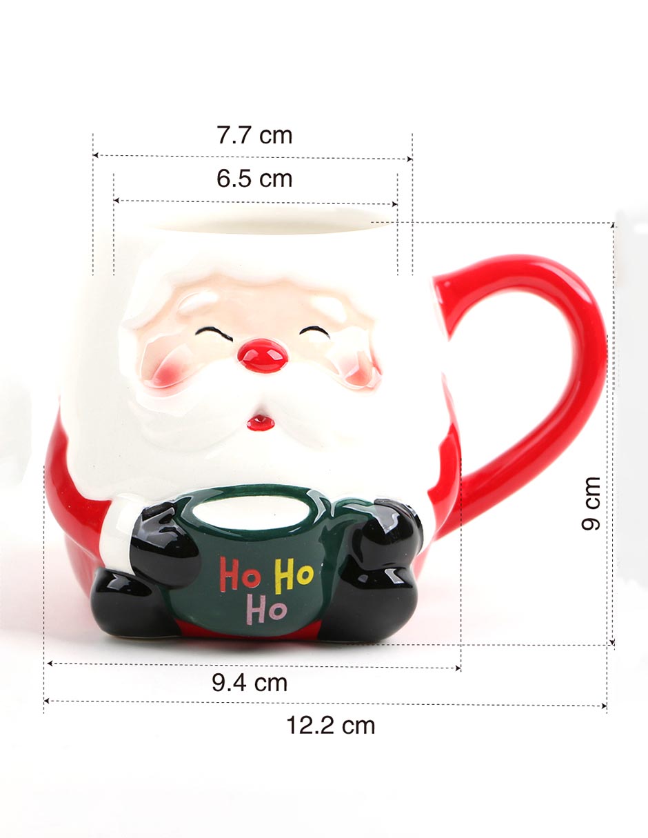 Taza navideña ornamental 2 piezas 9