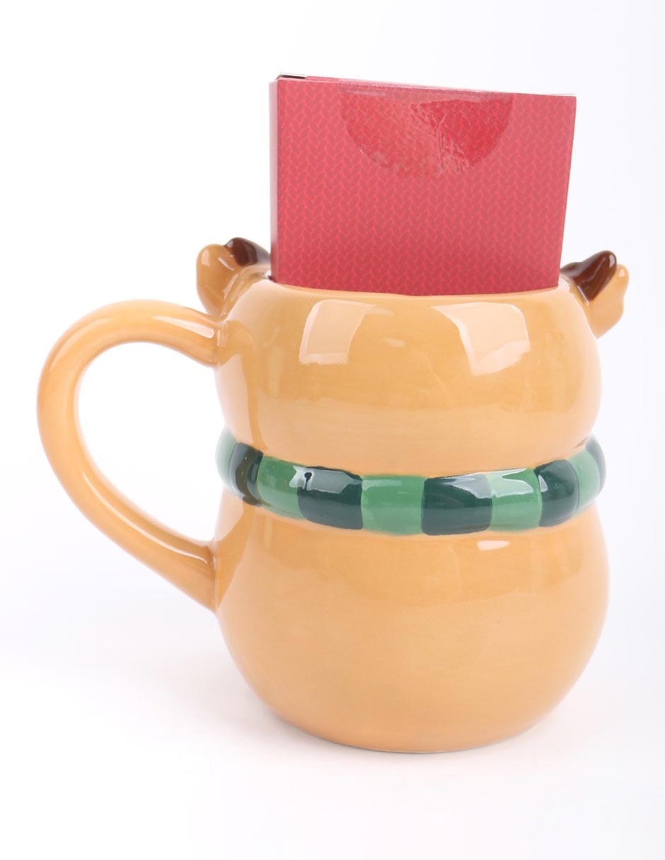 Taza navideña ornamental 2 piezas 3