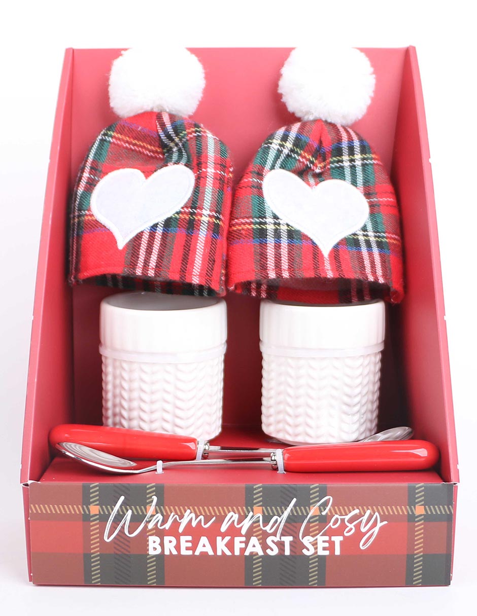 Set regalo hueveras breakfats Warm and Cosy 2