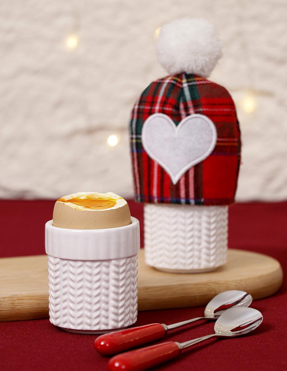Set regalo hueveras breakfats Warm and Cosy 6