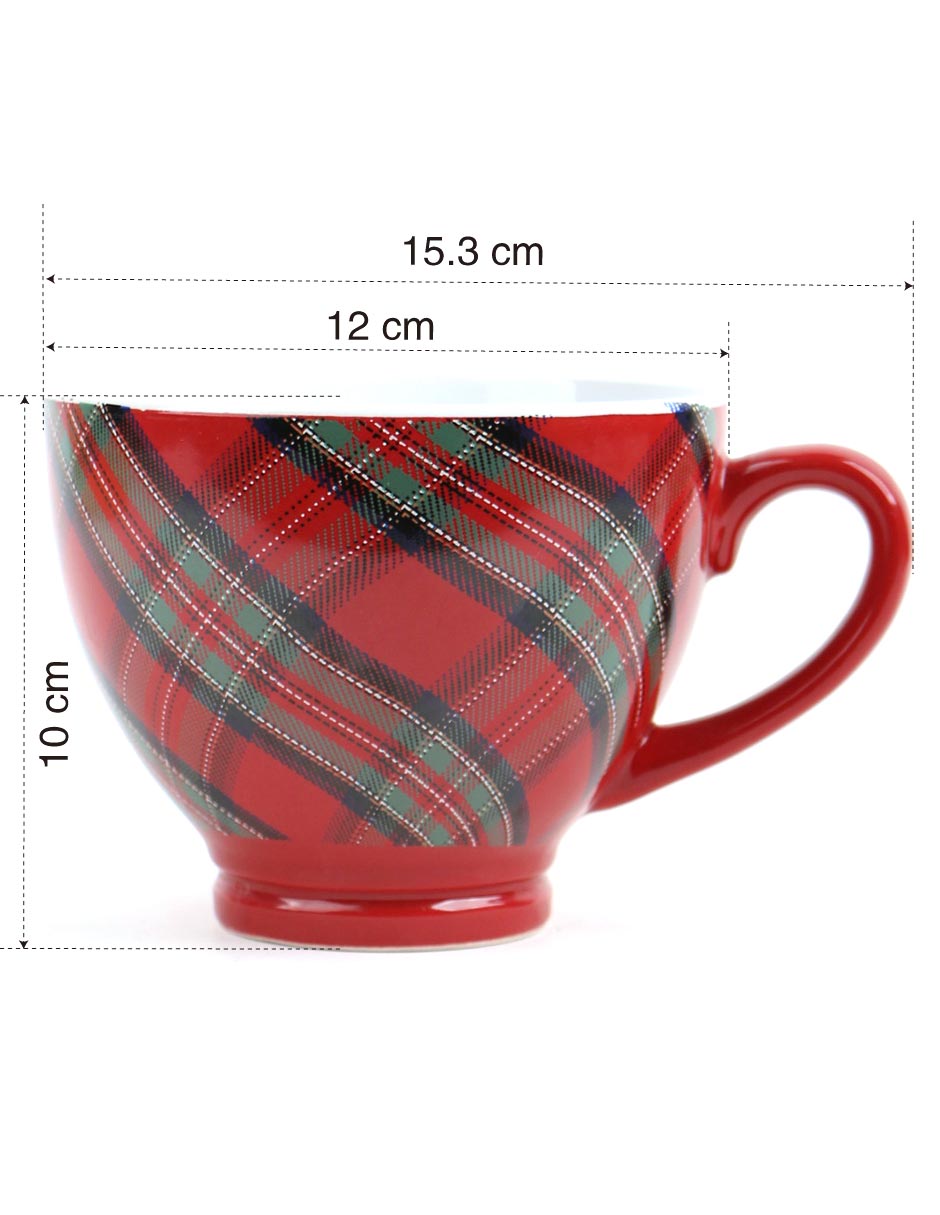 Taza navideña clásica 5 piezas 7