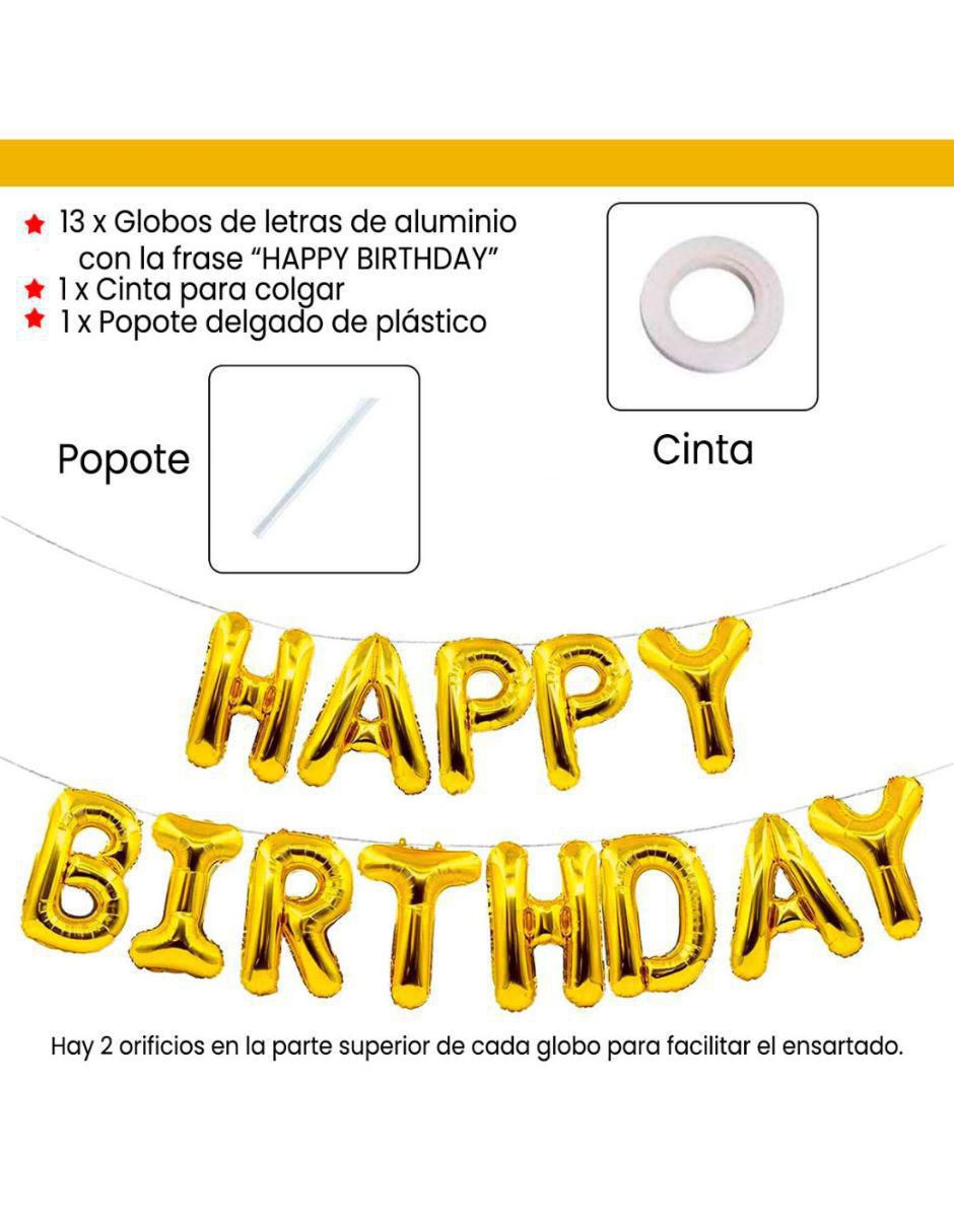 Globo metálico 4