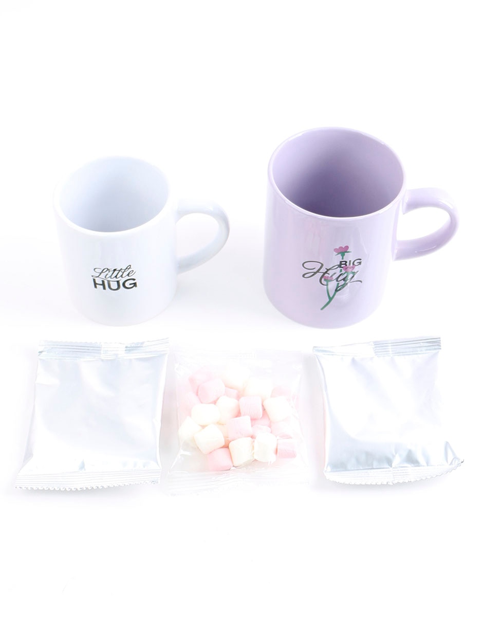 Set de tazas americana Mom & Babyccino 5 piezas