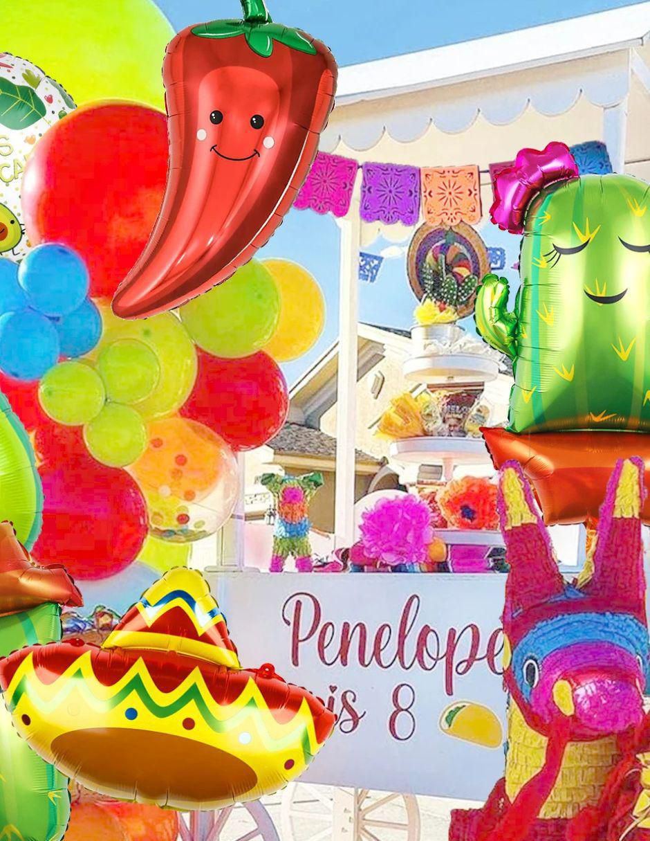 Globo metálico de México 4