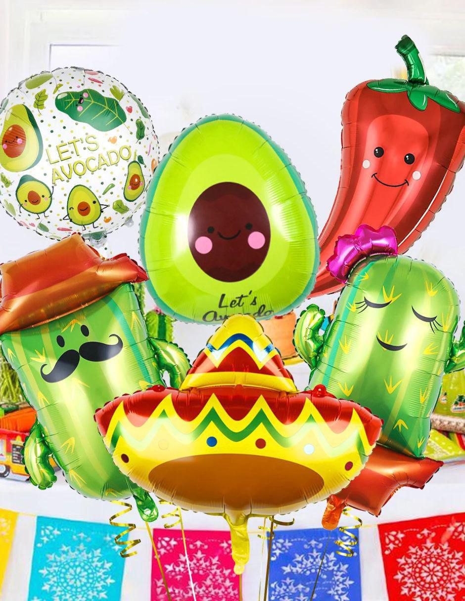Globo metálico de México 5