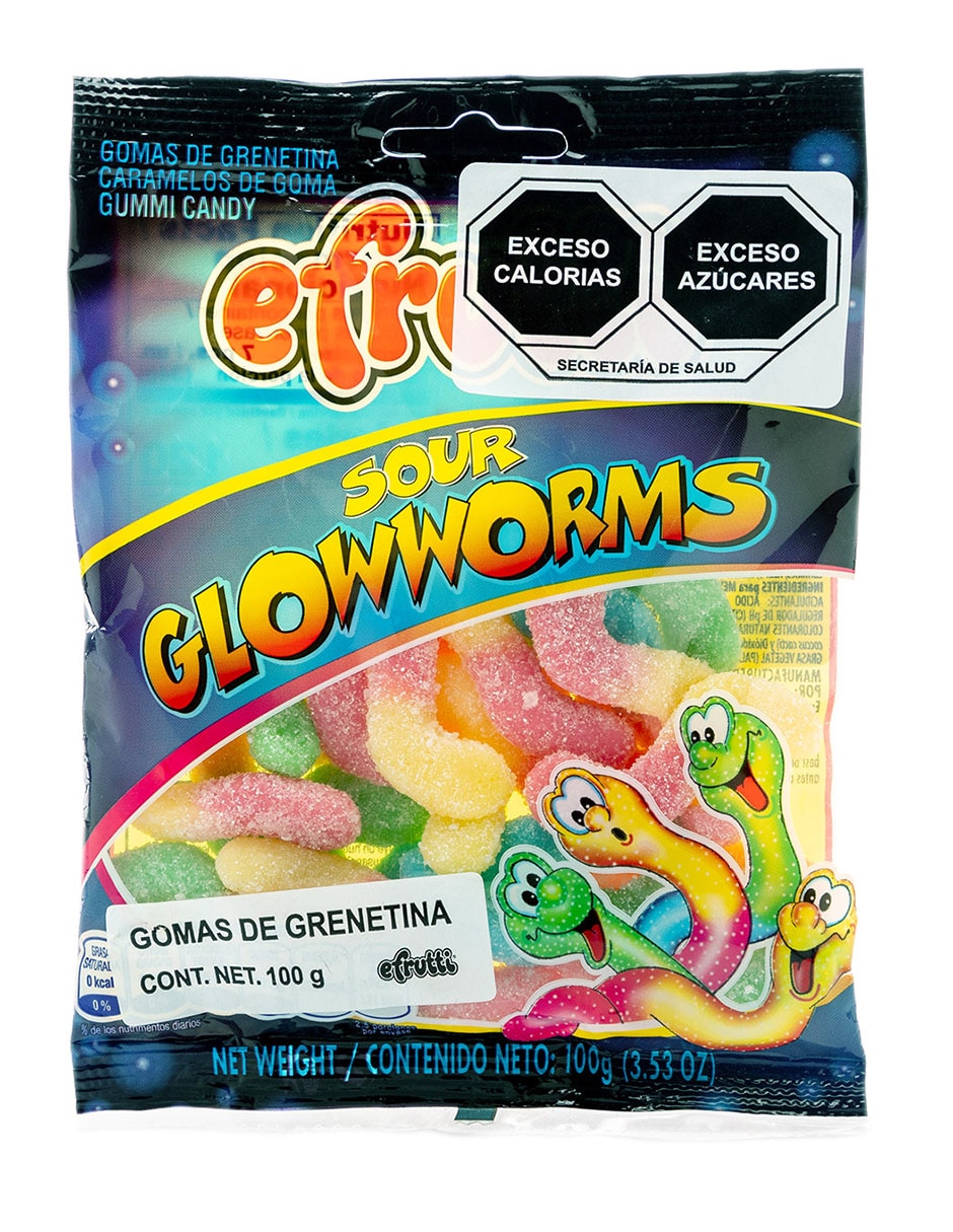 Gomitas Orugas Ácidas con 80 g