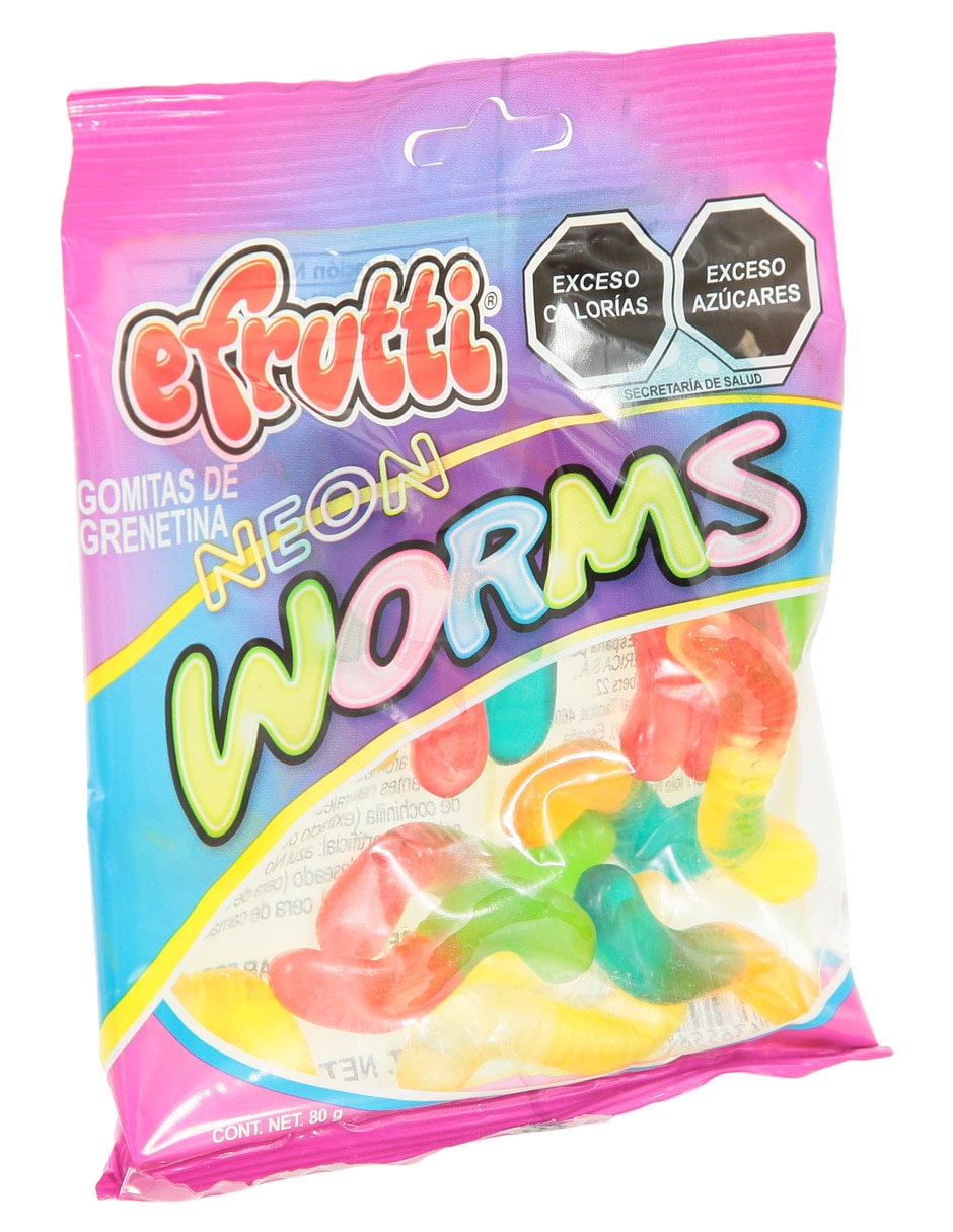 Gomitas Worms con 80 g 2