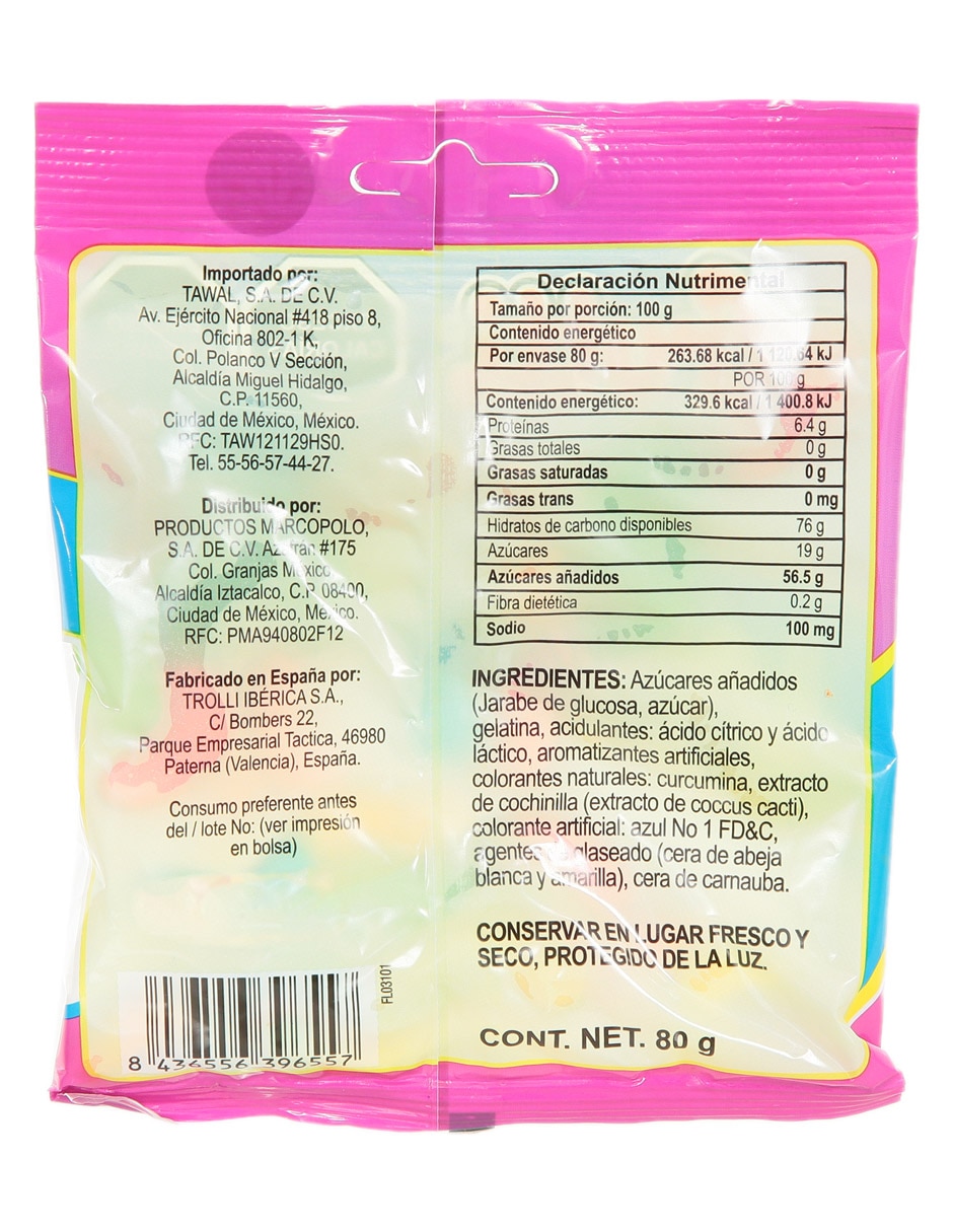 Gomitas Worms con 80 g 3