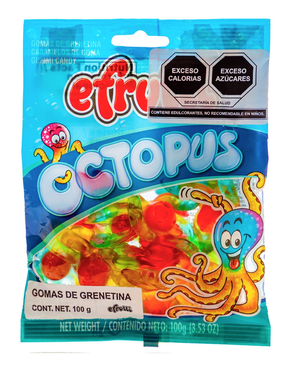 Gomitas de pulpos E-Frutti 100 g 